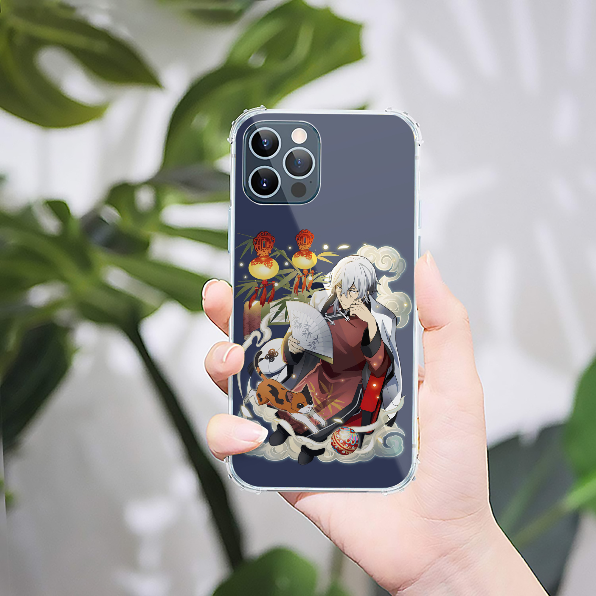 （画像用） 文豪ストレイドッグス Bungo Stray Dogs 【iPhone 12シリーズ対応】透明スマホケース（クリアソフトケース）